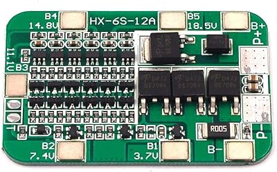 Centiot système de gestion de batterie bms 6s 12a 222 v