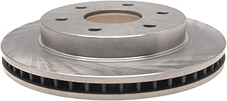 Disque de frein avant ac delco argent 18a925a