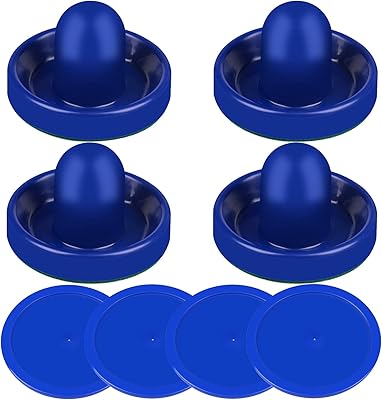 Pousseur de hockey sur air one250 et rondelle de hockey sur air rouge, accessoires de palettes de but de remplacement pour tables de jeu (4 rondelles, paquet de 4). Électroménager, mode, beauté... Diaytar a tout en stock