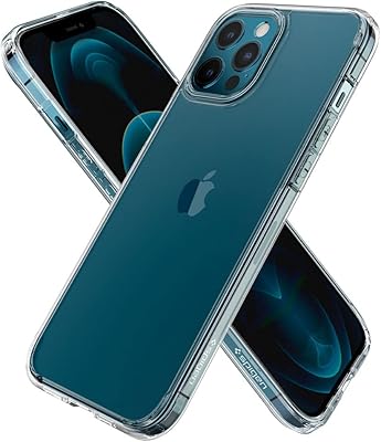 Coque de protection hybride spigen crystal conçue pour iphone 12 pro max