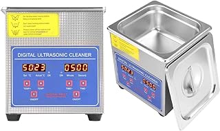 Nettoyeur à ultrasons en acier inoxydable haute efficacité de 1,3 l avec chauffage