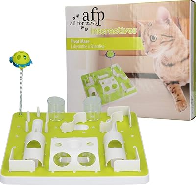 Jouet labyrinthe de récompense all four paws pour chats de interactives pesant