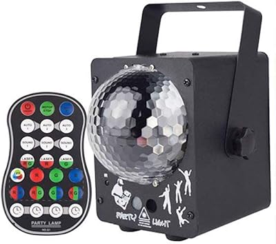 Lumières de fête laser led 60 combinaisons d'éclairage différentes activées par la musique