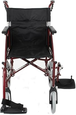 Fauteuil roulant à poussée days swift attendant, appareil de mobilité léger pour utilisateurs
