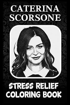 Livre de coloriage anti-stress : coloriage caterina scorsone