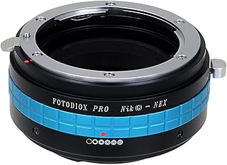 Adaptateur d'objectif photodiox pro compatible avec les objectifs nikon f-mount type g