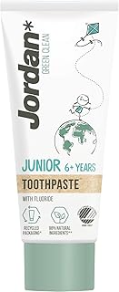 Dentifrice jordan green clean junior, 6 ans et plus, 50 ml