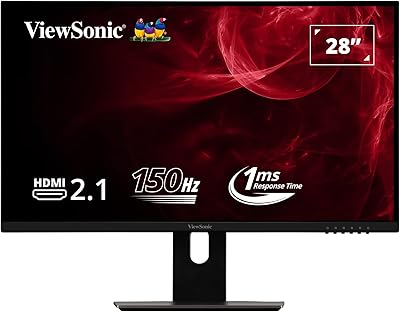 Moniteur de jeu ps5 28 pouces 4k 144 hz avec hdr10