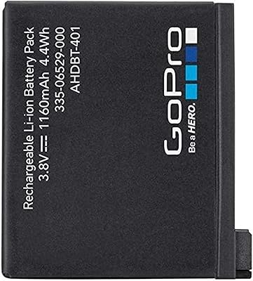 Batterie rechargeable gopro compatible avec les caméras - 1160 mah