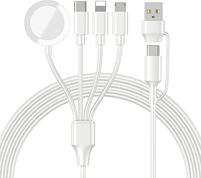 Wesevenly câble de charge magnétique 4 en 1 pour montre et mobile. Votre marketplace de proximité digitale : Diaytar