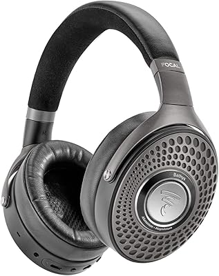 Casque supra-auriculaire bluetooth hi-fi sans fil focal avec suppression active du bruit