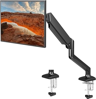 Support de moniteur avacoat, support de moniteur robuste entièrement réglable, bras de moniteur