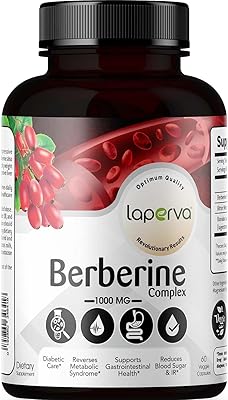 Supplément de berbérine | complexe de berbérine laperva 1000 mg - aide aux