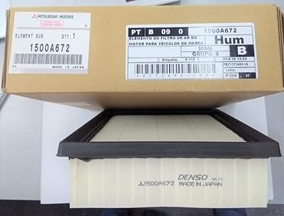 Filtre à air d'origine pour moteur mitsubishi oe 1500a672 eclipse cross 2018 2019