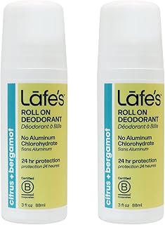 Déodorant roll-on actif lavis (paquet de 2) aux agrumes et au jasmin, 2,54