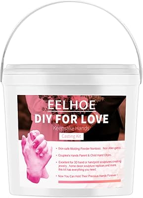 Kit de moulage à la main diy love memorial, poudre de moulage