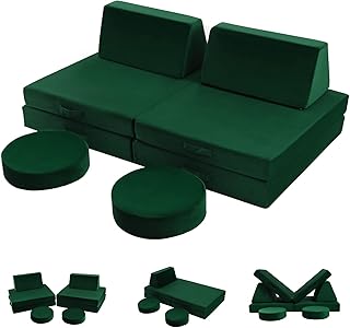 Canapé pliable pour enfants me more cool 6 pièces, canapé explorer pour salle
