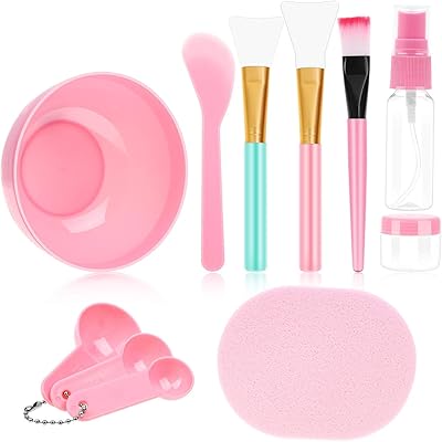 Ensemble de bols de mélange de masque facial anezus amateur, 11 pièces outils