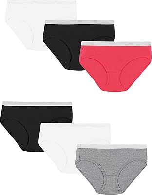 Pack de culottes hanes pour femmes sous-vêtements hipster en coton évacuant