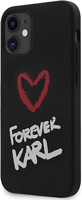 Coque de protection en silicone liquide avec logo cg mobile forever karl karl