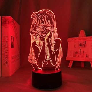 Lampe de nuit pour filles et garçons, lampe d'éclairage de figurine d'anime tomi