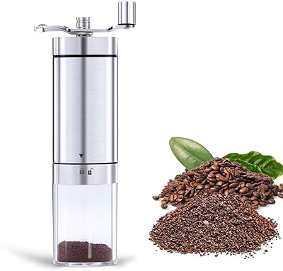 Moulin à café manuel goodstuff broyeur conique avec réglages réglables de voyage