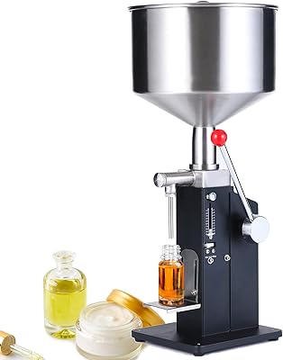 Machine de remplissage de liquide manuelle réglable kimtam de 5 à 50 ml