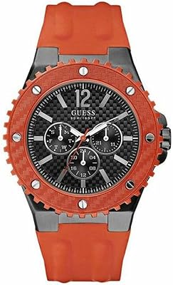 Montre overdrive pour hommes avec cadran et bracelet en silicone - w11619g4