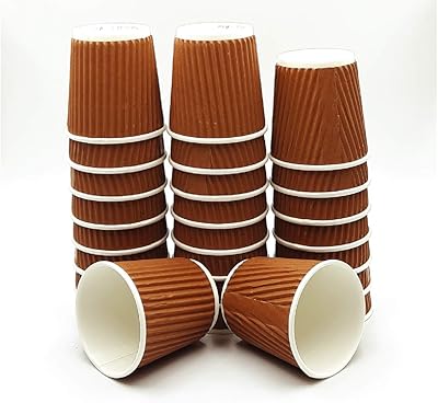 Gobelet à sertir jetable marron snh - gobelet kraft de 4 oz