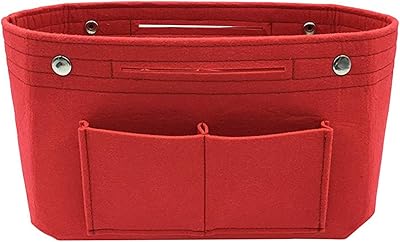 Trousse à cosmétiques et organisateur de sac de voyage dayoung pour femme (rouge)