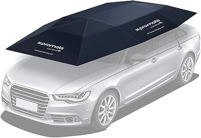 Bâche de voiture promate 2724342478799, parapluie pliant automatique 4 x 2,1 m avec télécommande, housse de protection automatique portable, housse de voiture. Diaytar : Quand qualité rime avec économie