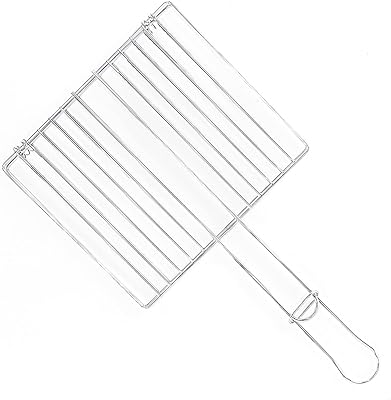 Panier de barbecue royford, panier de barbecue pliable portable en acier inoxydable