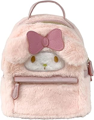 Sac à dos en peluche pour filles mignonnes pour l'école, sac d'école