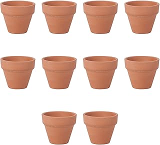 10 pièces petits pots en argile de yarnow, céramique, porcelaine, cactus, jardinières