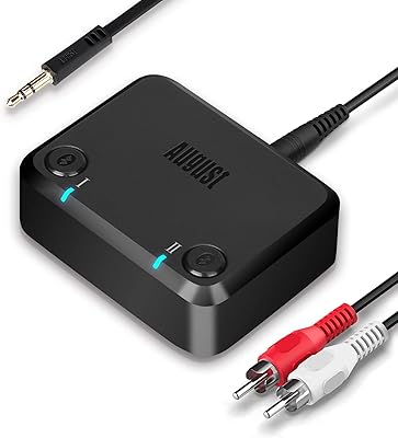 Émetteur bluetooth august, prise optique aptx à faible latence et adaptateur bluetooth
