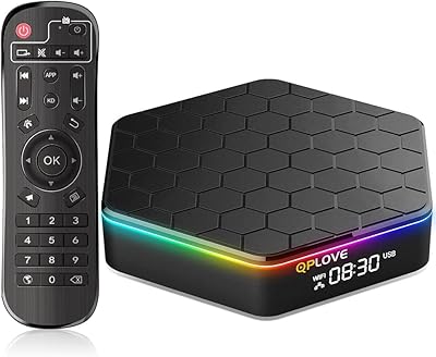 Boîtier smart tv android 12.0 h618 quad core 4 go 32 prise