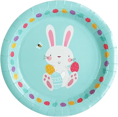 Vaisselle de pâques, 61 pièces de décorations de table de pâques - 12
