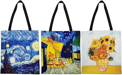 3 sacs fourre-tout en toile réutilisables pour le shopping et l'épicerie, grand sac