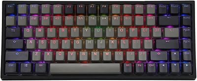Clavier de jeu mécanique filaire epomaker ep84 à 84 touches rvb avec touches teintées pbt pour mac/win/gamers (commutateur gateron rouge, gris noir). Votre centre commercial virtuel au Sénégal : Diaytar