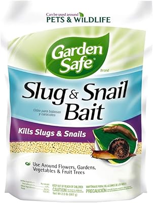 L'appât pour limaces et escargots gardsafe tue les limaces et les escargots