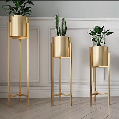 Support de pot de fleur de luxe simple et léger en fer forgé