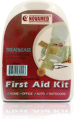 Trousse de premiers secours multi-usage 46 pièces de novamed