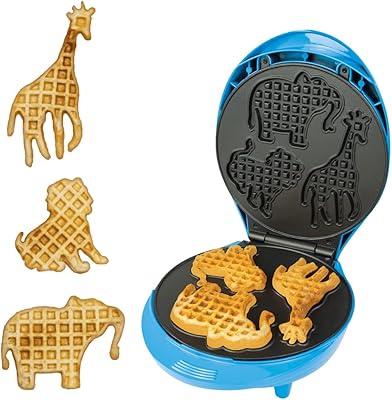 Gaufrier animal planet 3 en 1 en forme d'animal poignée cool