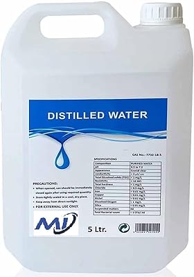 Eau distillée (5 litres)