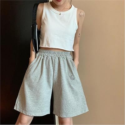 Femmes broderie élasticité jolies filles style coréen doux étudiants harajuku coloré simple