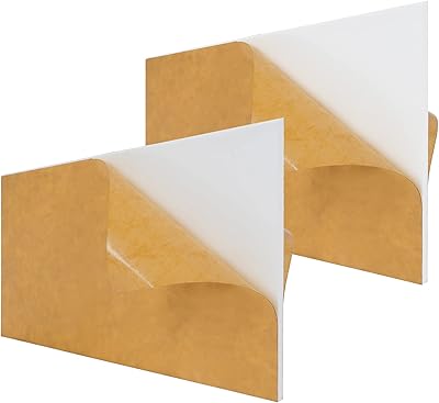 Ink dot bot pack de 2-4mm feuille acrylique blanche 5 32 épaisseur