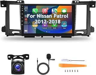 Autoradio android pour nissan patrol 2012-2018 sans fil apple carplay auto