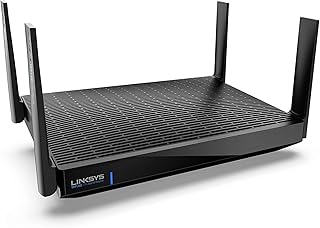 Routeur linksys mesh wi-fi 6, double bande, routeur ax haut débit de 2