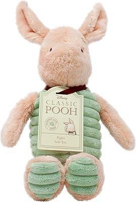 Rainbow designs winnie l'ourson et ses amis peluche classique dn1473 - porcelet