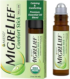 Huile essentielle migreleaf pour les maux de tête - 10 ml, aide à soulager le stress tout en favorisant le confort nerveux - option naturelle pour les maux de tête - rouleau à la menthe poivrée, à l'huile essentielle de lavande et plus encore. Diaytar : Où chaque achat est une victoire pour votre budget